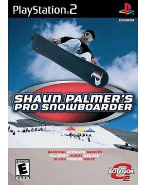  Shaun Palmers Pro Snowboarder [Playstation 2] Box and Game