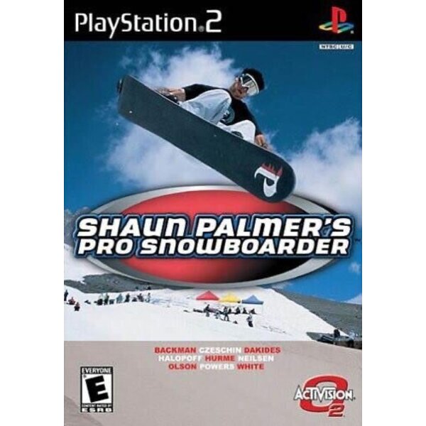 Shaun Palmers Pro Snowboarder [Playstation 2] Box and Game