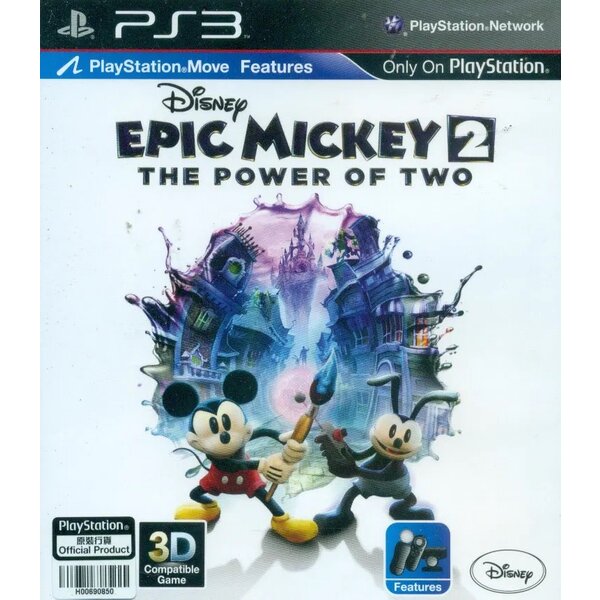 Epic Mickey 2: The Power of Two [Playstation 3] Complete in Box