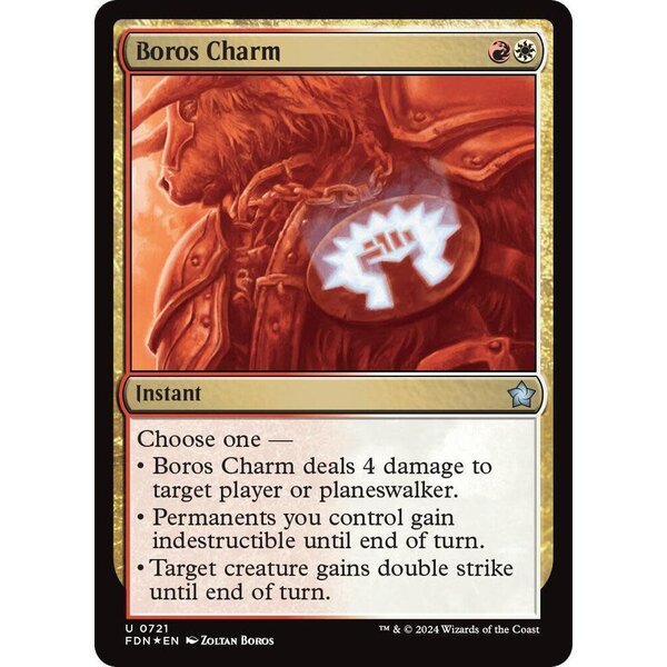 Magic: The Gathering Boros Charm (721) Lightly Played Foil