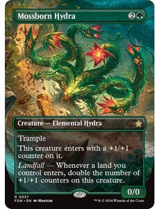 Magic: The Gathering Mossborn Hydra (Borderless) (337) Lightly Played