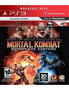  Mortal Kombat Komplete Edition [Greatest Hits] [Playstation 3] Complete in Box
