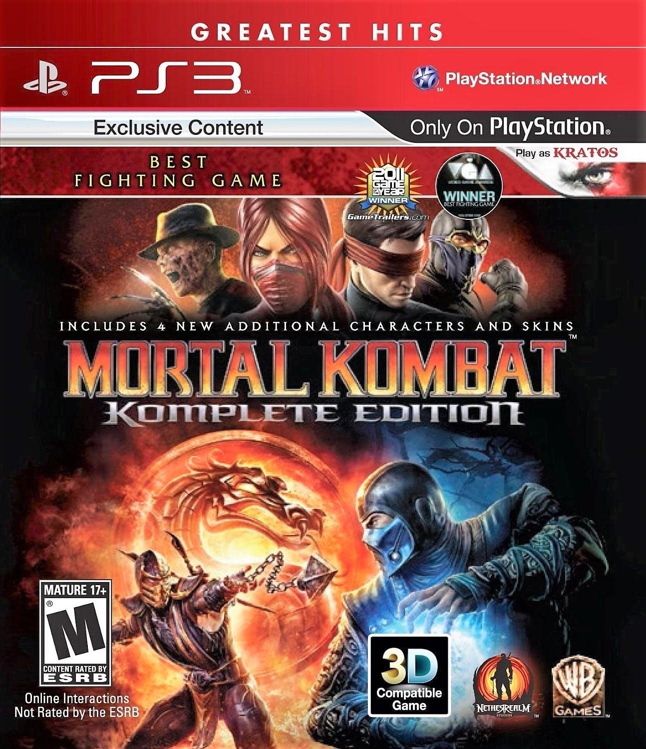 Mortal Kombat Komplete Edition [Greatest Hits] [Playstation
