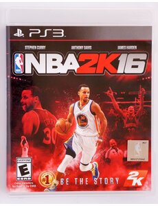  NBA 2K16 [Playstation 3] Box and Game