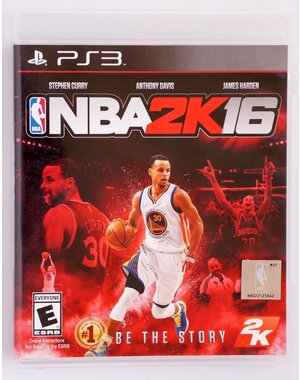  NBA 2K16 [Playstation 3] Box and Game