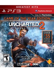  Uncharted 2: Among Thieves [Game of the Year Greatest Hits] [Playstation 3] Complete in Box