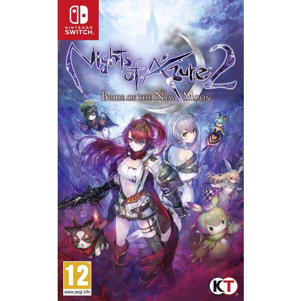 Nights of Azure 2: Bride of the New Moon [Nintendo Switch] Complete in Box