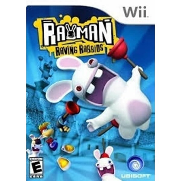 Rayman Raving Rabbis [Wii] Complete in Box