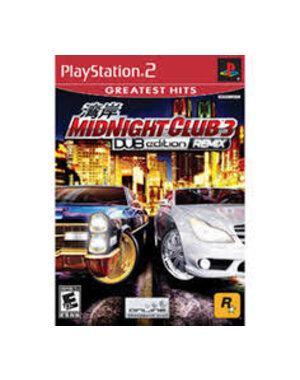  Midnight Club 3 Dub Edition Remix [PlayStation 2]