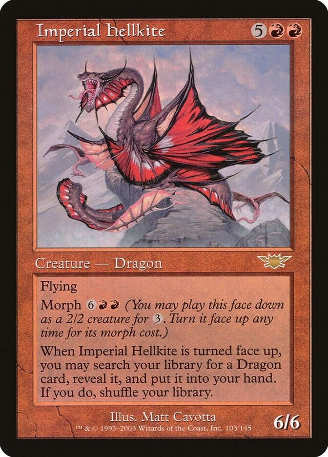 Magic: The Gathering Imperial Hellkite (103) Lightly Played Magic: The Gathering Imperial Hellkite (103) Lightly Played