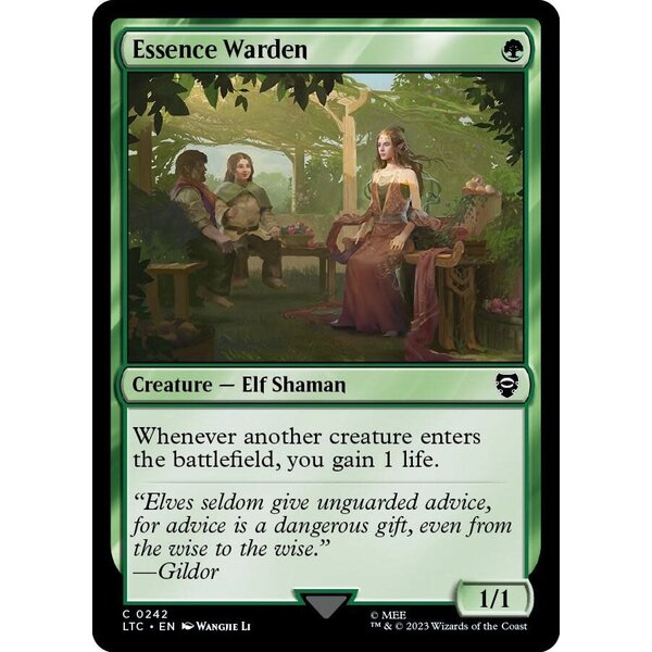 Magic: The Gathering Essence Warden (242) Lightly Played