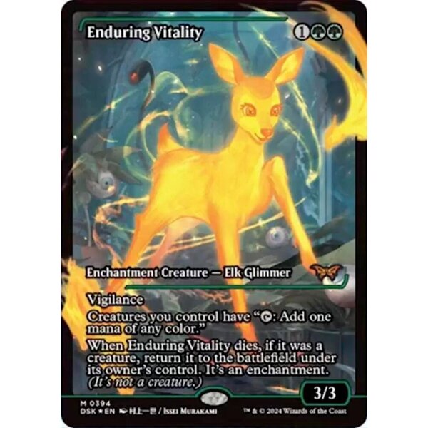 Magic: The Gathering Enduring Vitality (Showcase) (394) Lightly Played Foil