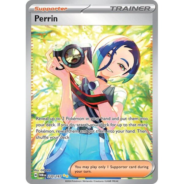 Pokemon Perrin (220) Near Mint Holofoil