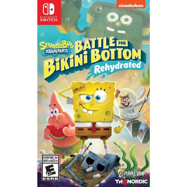 SpongeBob SquarePants Battle for Bikini Bottom Rehydrated [Nintendo Switch]