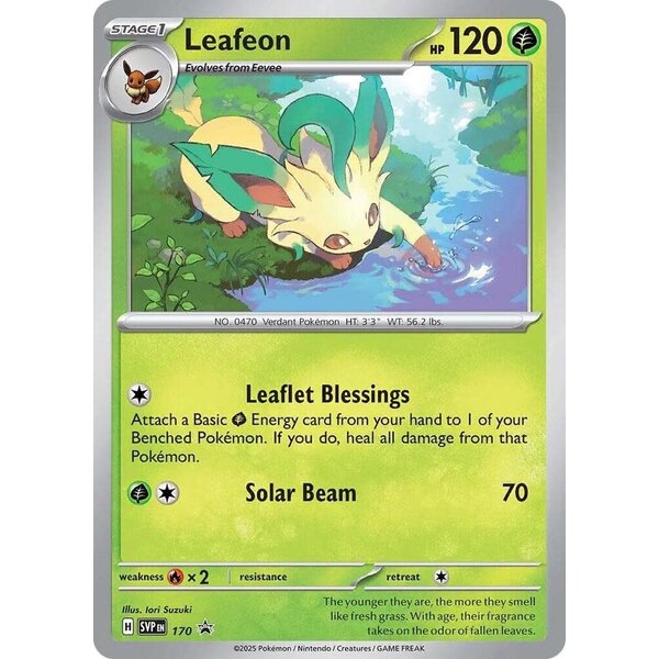 Pokemon Leafeon (170) Lightly Played