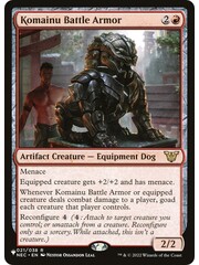 Magic: The Gathering Komainu Battle Armor (021) Lightly Played