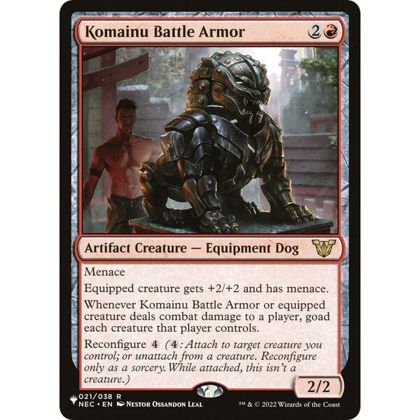 Magic: The Gathering Komainu Battle Armor (021) Lightly Played