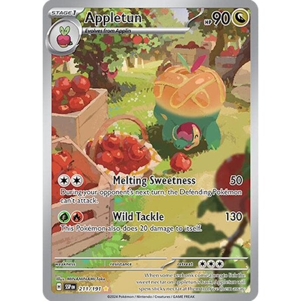 Pokemon Appletun (211) Lightly Played Holofoil