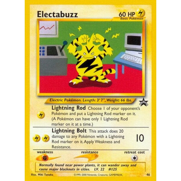 Pokemon Electabuzz (046) Lightly Played