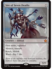 Magic: The Gathering Sire of Seven Deaths (001) Lightly Played