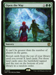 Magic: The Gathering Open the Way (023) Lightly Played