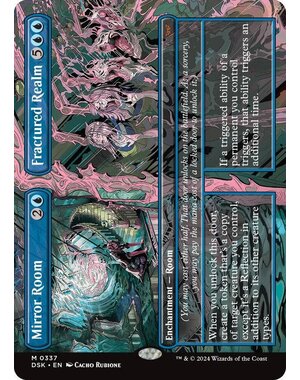 Magic: The Gathering Mirror Room // Fracture Realm (Borderless) (337) Lightly Played