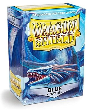 Arcane Tinmen Dragon Shield Blue Matte 100 Standard