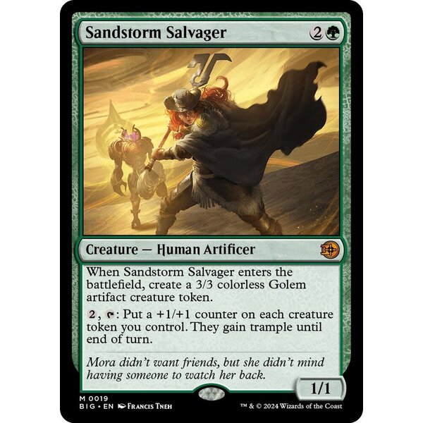 Magic: The Gathering Sandstorm Salvager (019) Lightly Played