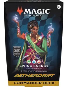 Magic: The Gathering Aetherdrift Commander Deck - Living Energy