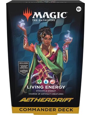 Magic: The Gathering Aetherdrift Commander Deck - Living Energy