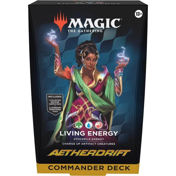 Magic: The Gathering Aetherdrift Commander Deck - Living Energy