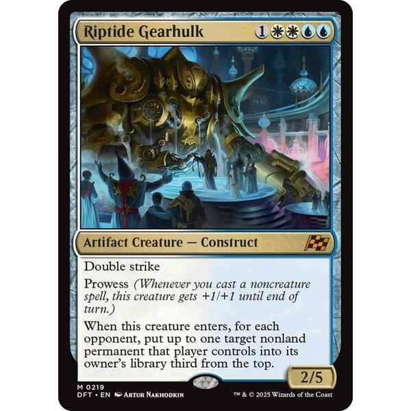 Magic: The Gathering Riptide Gearhulk (219) Lightly Played