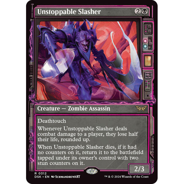 Magic: The Gathering Unstoppable Slasher (Showcase) (312) Lightly Played