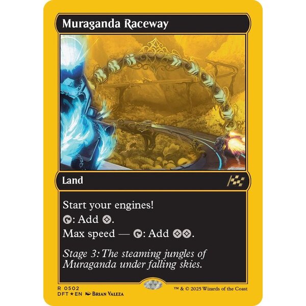 Magic: The Gathering Muraganda Raceway (First-Place Foil) (502) Lightly Played