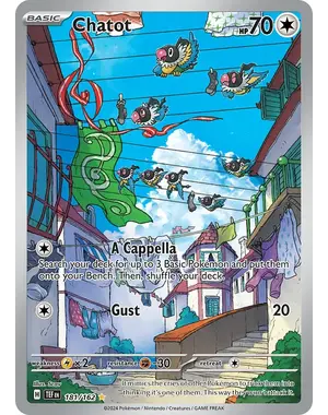 Pokemon Chatot (181) Lightly Played Holofoil