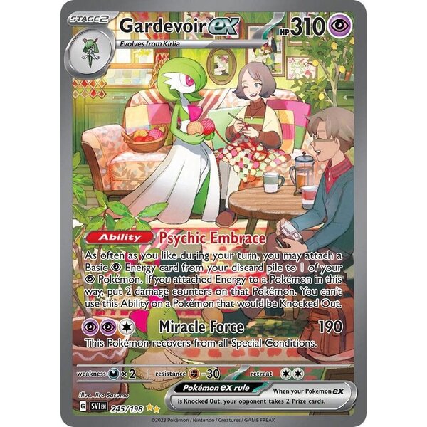 Pokemon Gardevoir ex (245) Near Mint Holofoil