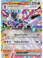 Pokemon Ceruledge ex (036) Lightly Played Holofoil
