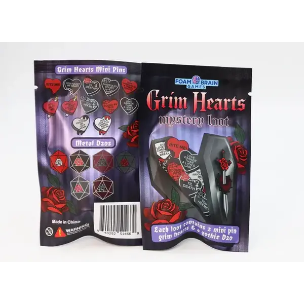 Foam Brain Mystery Loot: Grim Hearts