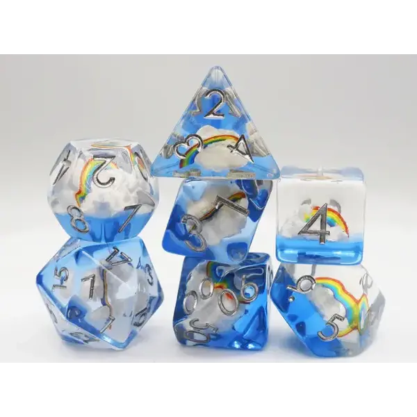 Foam Brain Beautiful Day RPG Dice Set