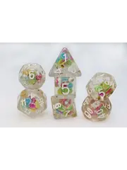 Foam Brain Tropical Punch RPG Dice Set