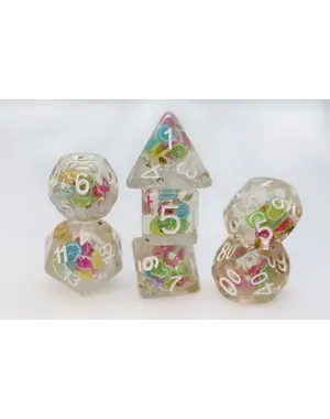 Foam Brain Tropical Punch RPG Dice Set