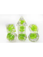 Foam Brain Frozen Frog RPG Dice Set