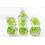 Foam Brain Frozen Frog RPG Dice Set