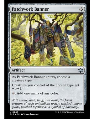 Magic: The Gathering Patchwork Banner (247) Lightly Played Foil