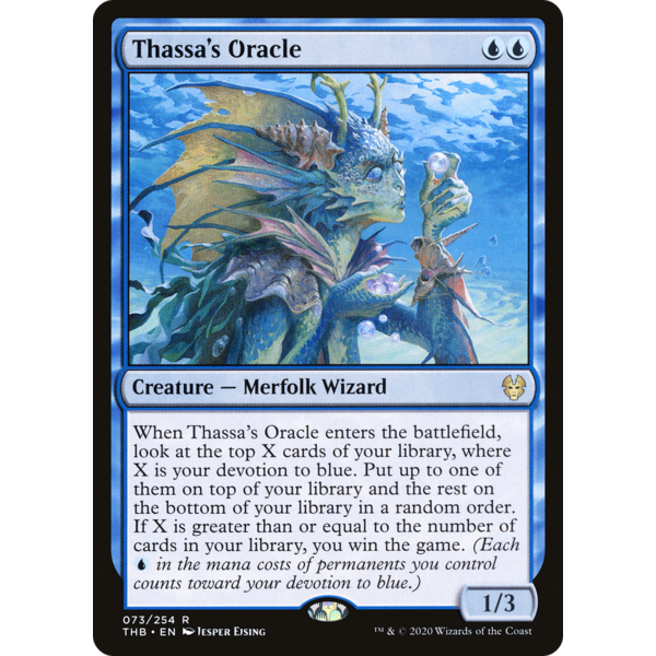 Magic: The Gathering Thassa's Oracle (073) Lightly Played