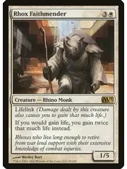 Magic: The Gathering Rhox Faithmender (029) Lightly Played