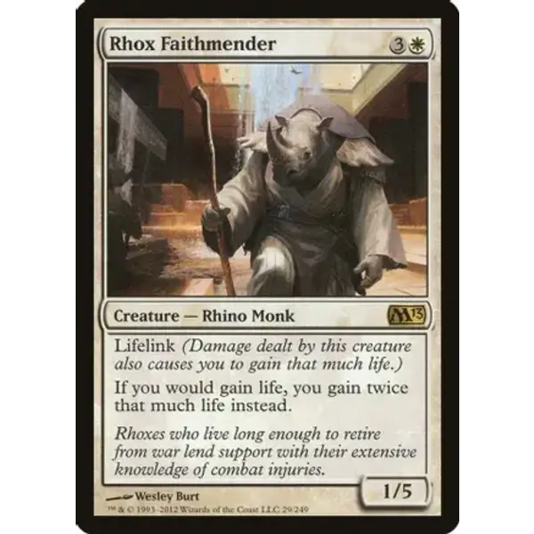 Magic: The Gathering Rhox Faithmender (029) Lightly Played