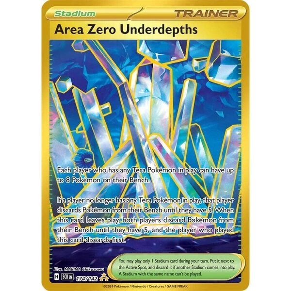 Pokemon Area Zero Underdepths (174) Lightly Played Holofoil
