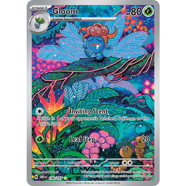 Pokemon Gloom (198) Lightly Played