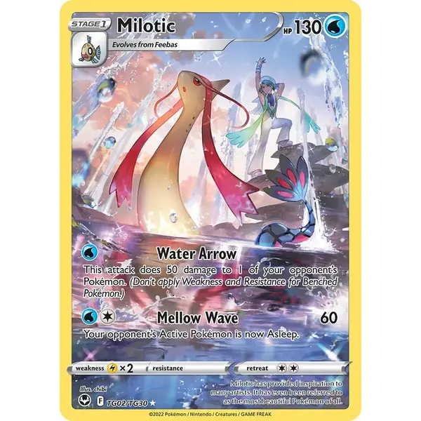 Pokemon Milotic (TG02) Lightly Played Holofoil